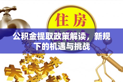阿里山公积金提取政策解读，新规下的机遇与挑战