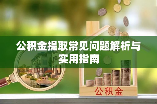 阿里山公积金提取常见问题解析与实用指南