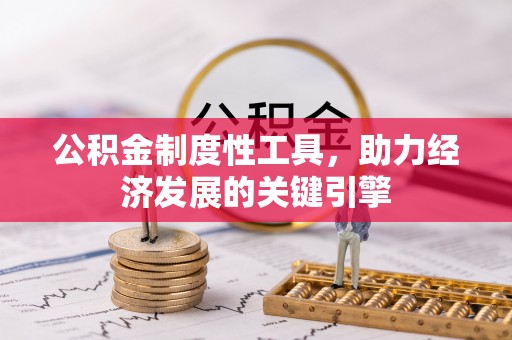 阿里山公积金制度性工具，助力经济发展的关键引擎