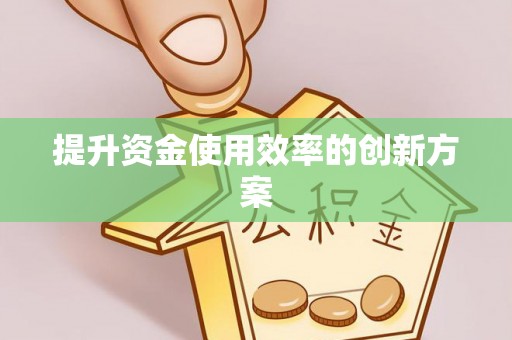 阿里山提升资金使用效率的创新方案