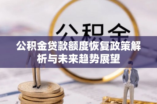 阿里山公积金贷款额度恢复政策解析与未来趋势展望