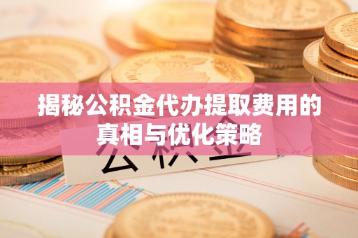 阿里山揭秘公积金代办提取费用的真相与优化策略
