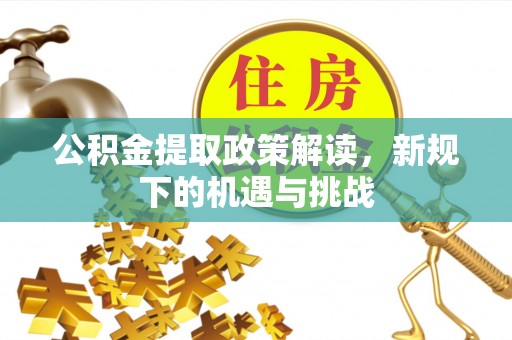 阿里山公积金提取政策解读，新规下的机遇与挑战