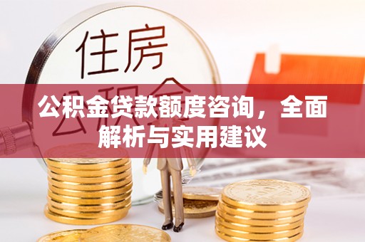 阿里山公积金贷款额度咨询，全面解析与实用建议