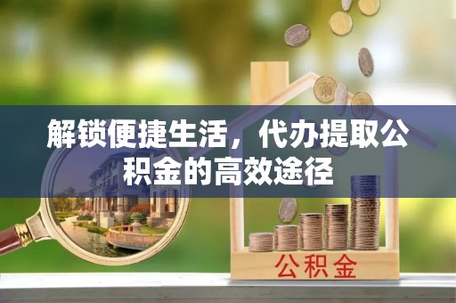 阿里山解锁便捷生活，代办提取公积金的高效途径